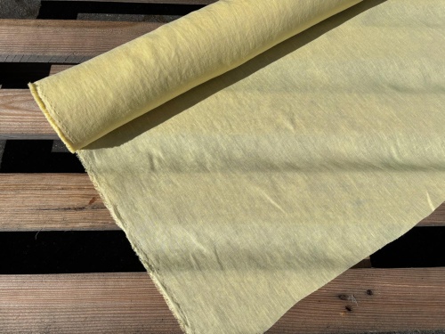 len tkanina lniana 155g banan - sklep Alternative Textiles .jpeg