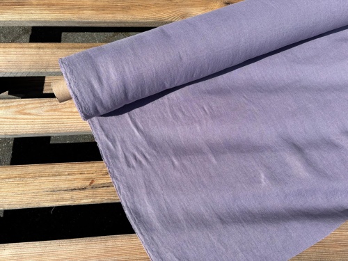 len tkanina lniana 155g pastelowy fiolet - sklep Alternative Textiles .jpeg