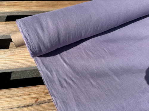 len tkanina lniana 155g pastelowy fiolet - sklep Alternative Textiles .jpeg