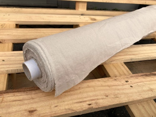 polski len w kolorze humusu 154 g sklep Alternative Textiles