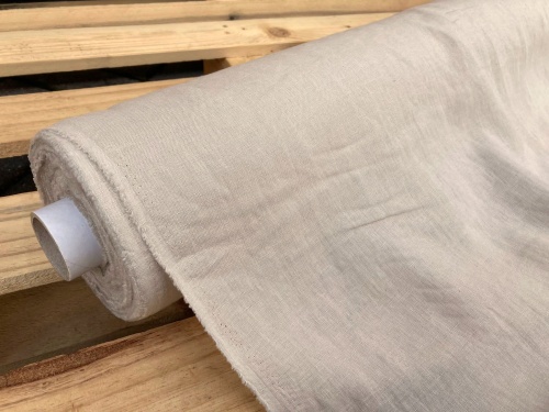 polski len w kolorze humusu 154 g sklep Alternative Textiles
