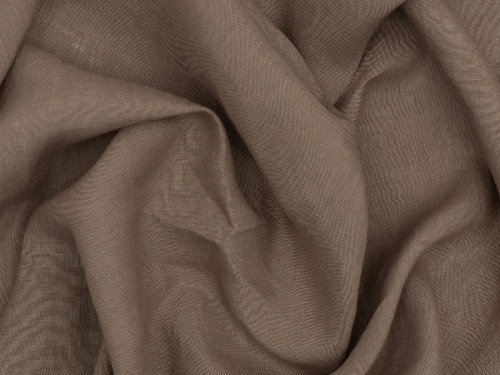 tkanina lniana jasny brąz 154g - sklep Alternative Textiles
