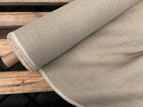 tkanina lniana len 100% natural 300g - sklep Alternative Textiles