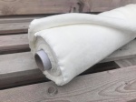 DEADSTOCK Tkanina konopna KONOPKA KLIMINA ivory 200g (kupon o dł 90 cm)