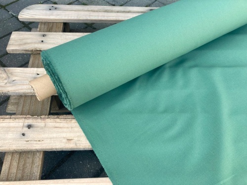 tkanina bawełniana zielono miętowa, sklep alternative textiles
