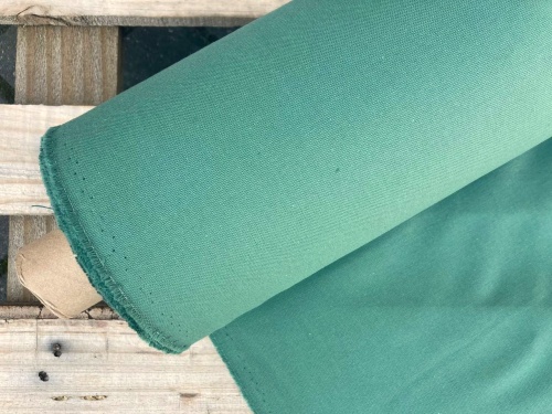 tkanina bawełniana zielono miętowa, sklep alternative textiles