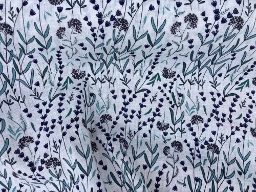 len  litewski 100%, 205g, nadruk, sklep alternative Textiles
