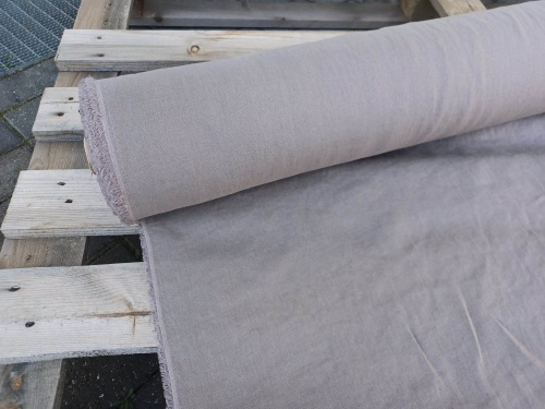 tkanina lniana, kakao - sklep Alternative Textiles