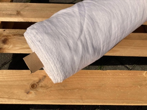 LEN naturalna tkanina lniana biel złamana 155g sklep alternative textiles