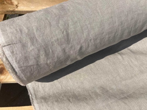tkanina lniana, len 100% alternative textiles, len z Litwy