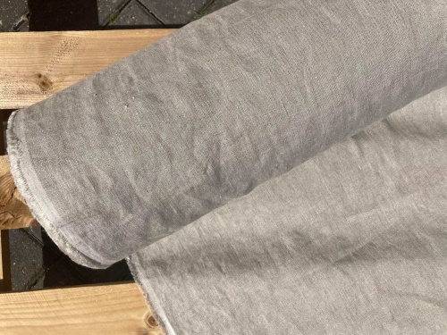 tkanina lniana, len 100% alternative textiles, len z Litwy
