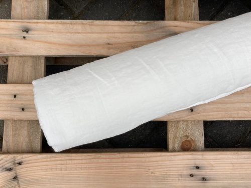 tkanina lniana, biel 3/4 165g - sklep Alternative Textiles