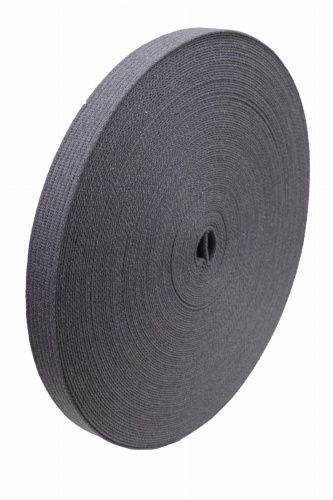 taśmy bawełniane kaletnicze grafit