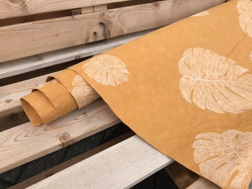 washpapa aged laser color Monstera - sklep ALternative Textiles