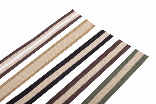 taśmy bawełniane kaletnicze kolorowe