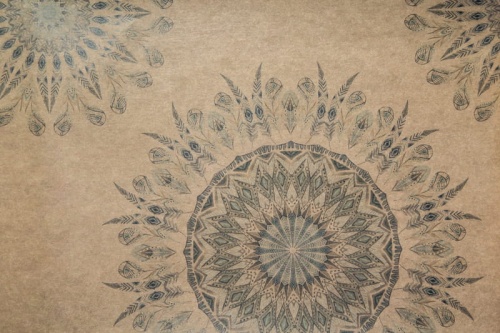 washpapa czekolada duże wzory MANDALA