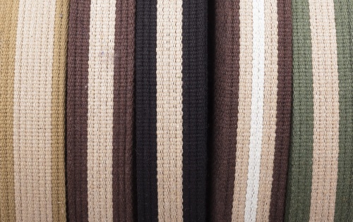 taśmy bawełniane kaletnicze kolorowe