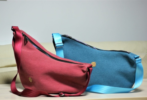 Tkanina z recyklingu - Mniszka Śródziemnomorska - sklep Alternative textiles