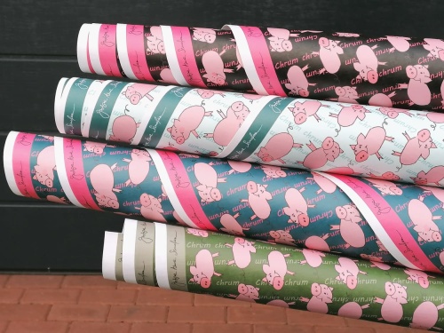 washpapa Alternative Textiles Świnki 500+ Justyna Smółka collection