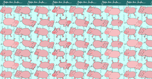 washpapa Alternative Textiles Świnki 500+ Justyna Smółka collection