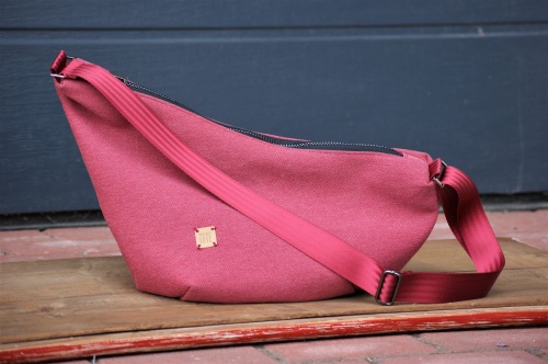 Tkanina z recyklingu - Mniszka Śródziemnomorska - sklep Alternative textiles