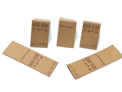 Gotowe metki z washpapa standard sklep Alternative Textiles
