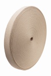 taśma bawełniana kaletnicza beżowa szerokość 4 cm 
