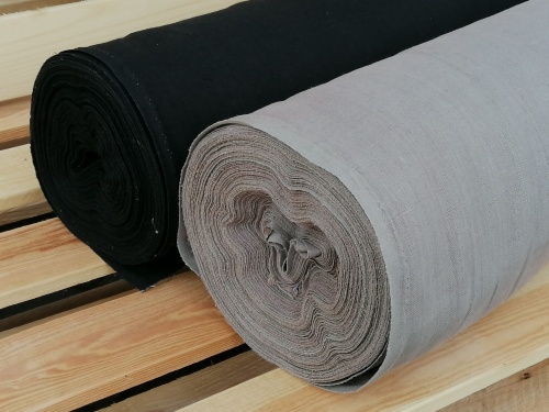 tkanina konopna Classic kolor khaki sklep Alternative Textiles