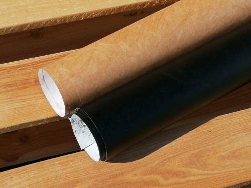 Tyvek classic kolor czarny i kraft w rolce szerokość 100 cm - sklep Alternative Textiles