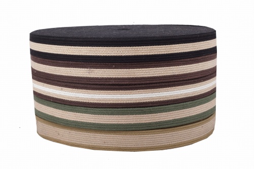 taśmy bawełniane kaletnicze kolorowe