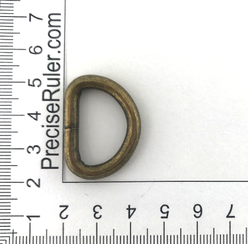 washpapa półkółko metalowe stare złoto