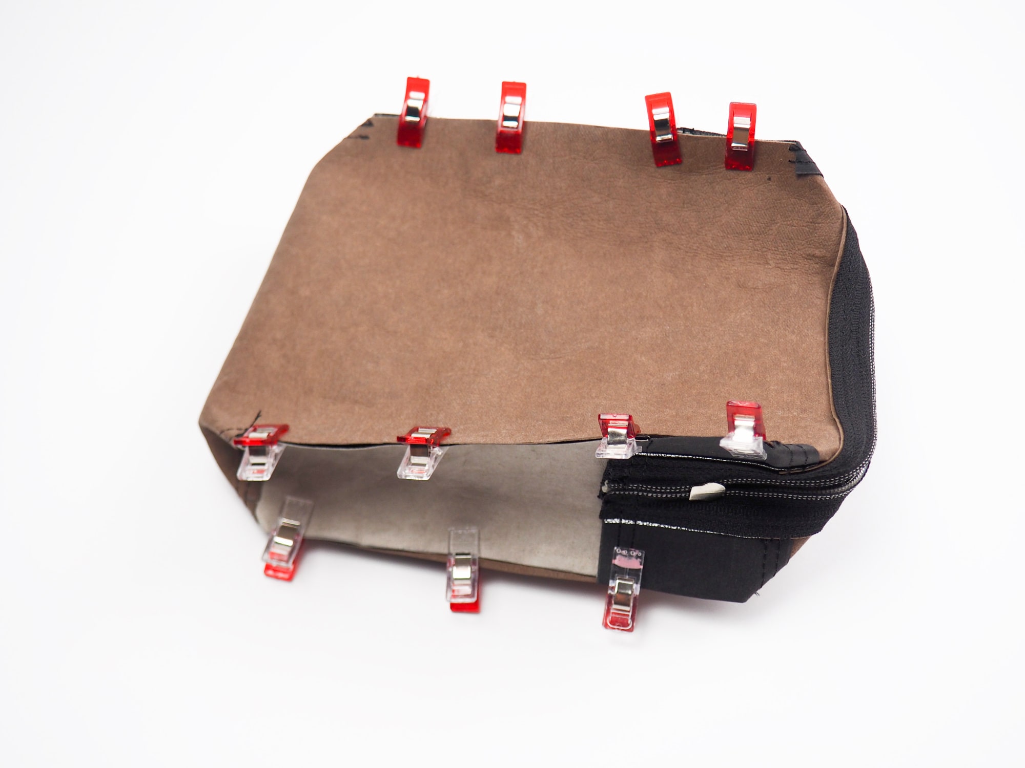 Washtaszka - tutorial na prostą listonoszkę z resztek washpapy - sklep Alternative Textiles