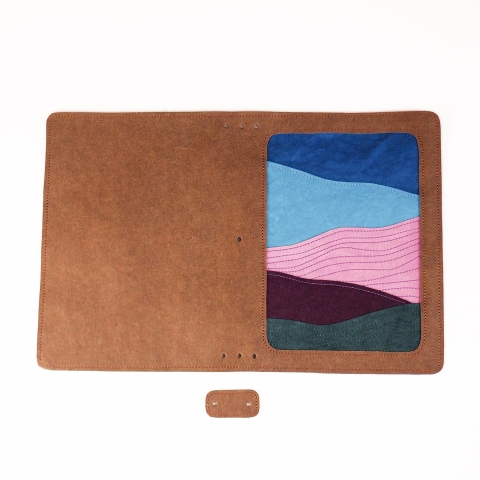 Washpadki tutorial na notes z resztek z washpapy sklep Alternative Textiles