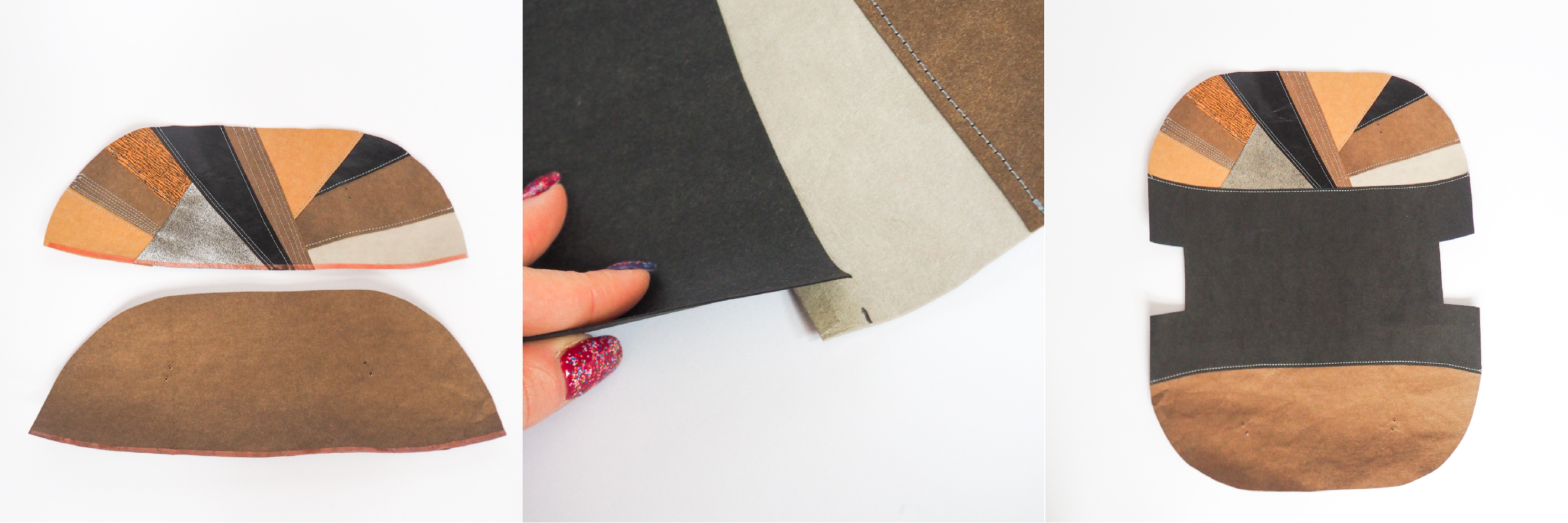 WASHtytka - tutorial na torebkę z reszte washpapy - blog Alternative Textiles